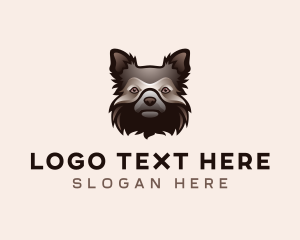 Yorkshire Terrier Dog Logo