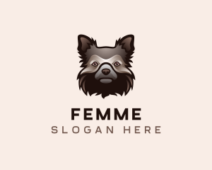 Yorkshire Terrier Dog logo design