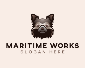 Yorkshire Terrier Dog logo design