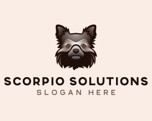 Yorkshire Terrier Dog logo design