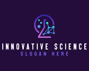 Laboratory Medical Science logo design