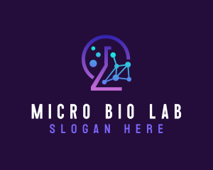 Laboratory Medical Science Club logo design