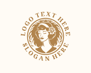 Vintage - Female Makeup Salon logo design