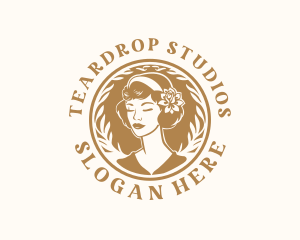 Female Makeup Salon Logo