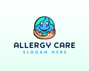 Hand Earth Care logo design