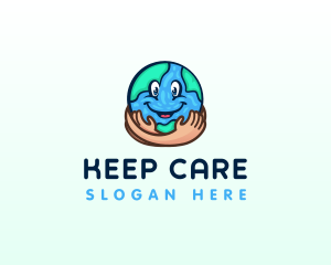 Hand Earth Care logo design