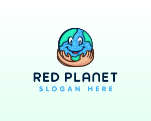 Hand Earth Care logo design