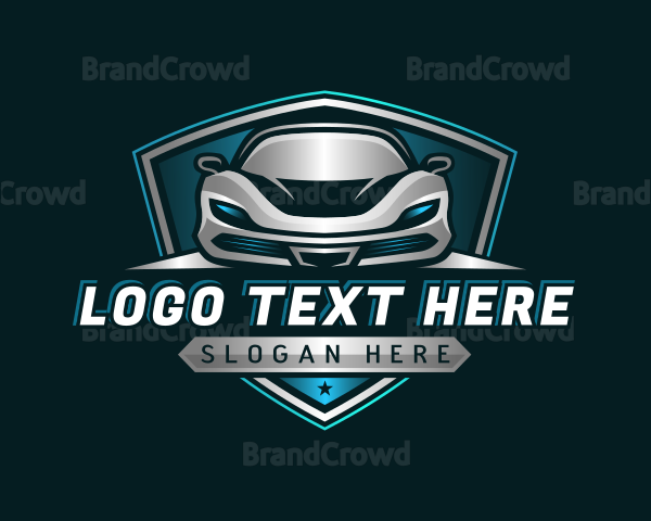 Auto Vehicle Car Racing Logo