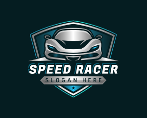 Race - Auto Vehicle Car Racing logo design