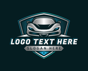 Auto Vehicle Car Racing Logo