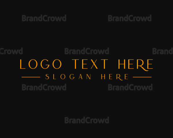 Premium Luxury Gold Logo