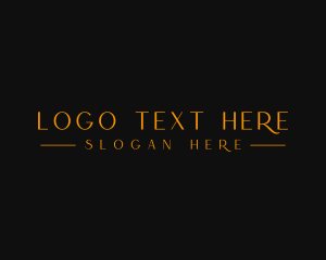 Premium Luxury Gold logo design