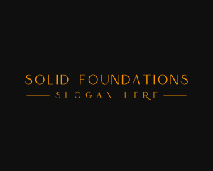 Premium Luxury Gold Logo