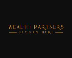 Premium Luxury Gold logo design