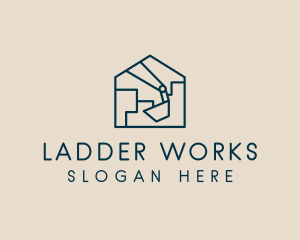 Construction House Excavation logo design