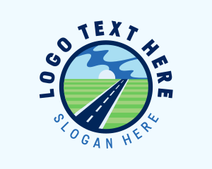 Scenic - Road Highway Getaway logo design