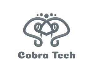 Cobra - Abstract King Cobra Snake logo design