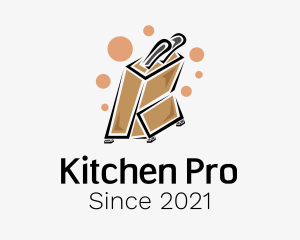 Cooking Kitchen Knives logo design