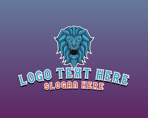 Lion - Wild Lion Gaming logo design