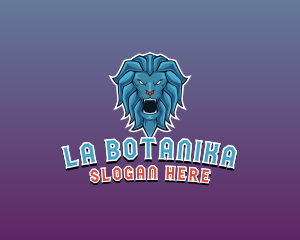 Angry - Wild Lion Gaming logo design