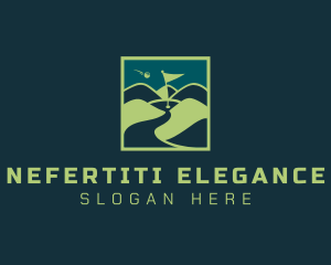 Elegant Golf Tournament logo design