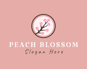 Japanese Cherry Blossom  logo design
