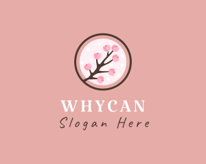 Aesthetician - Japanese Cherry Blossom logo design