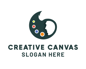 Artistic - Artist Paint Palette logo design