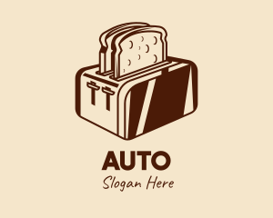 Bread Toaster Appliance  Logo
