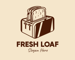 Bread - Bread Toaster Appliance logo design