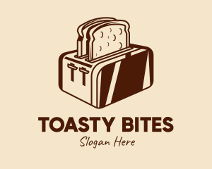 Toaster - Bread Toaster Appliance logo design