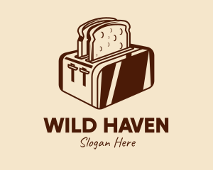 Bread Toaster Appliance  logo design