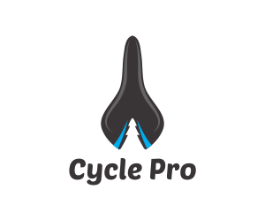 Cycling - Mountain Bike Seat logo design