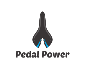 Bike - Mountain Bike Seat logo design