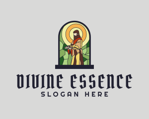 Saint - Religious Saint Mosaic logo design
