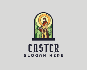 Saint - Religious Saint Mosaic logo design