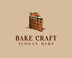 Chocolate Carrot Cake logo design