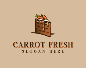 Carrot - Chocolate Carrot Cake logo design