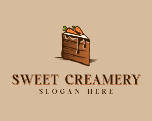 Chocolate Carrot Cake logo design