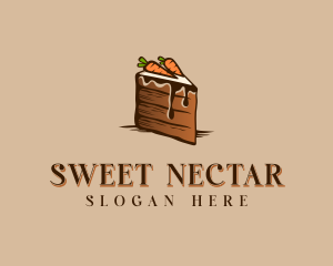 Chocolate Carrot Cake logo design