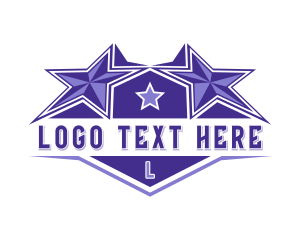 Cheer - Stars Competition Cheering logo design