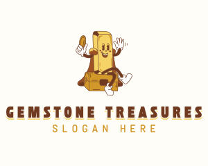 Money Treasure Chest logo design
