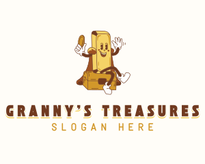 Money Treasure Chest logo design