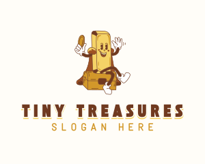 Money Treasure Chest logo design
