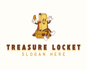 Money Treasure Chest logo design