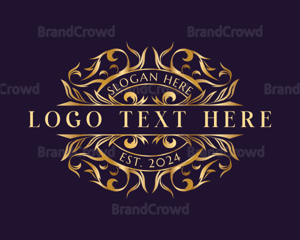 Luxury Ornament Decorative Logo