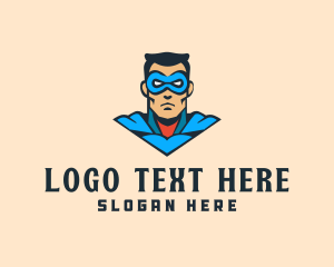 Cape - Cape Mask Hero logo design