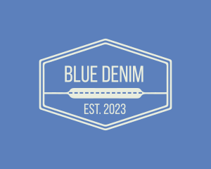 Denim - Denim Tailor Hexagon logo design