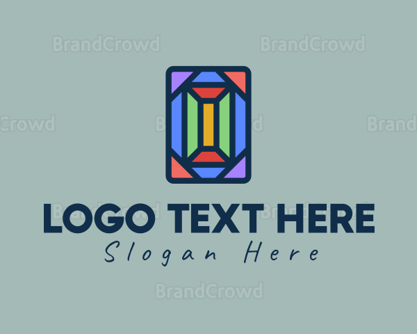 Polygonal Window Mosaic Logo