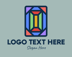 Polygonal - Polygonal Window Mosaic logo design
